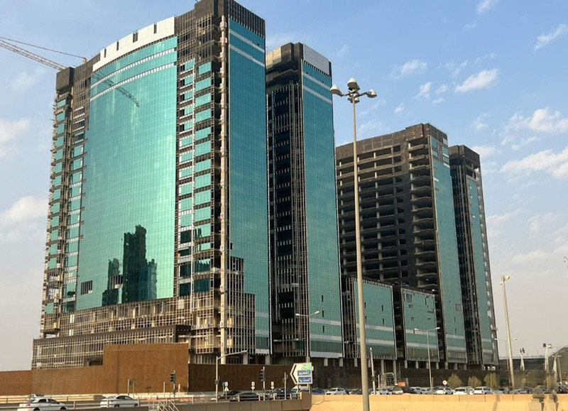 Suleiman Al Habib Hospital under construction