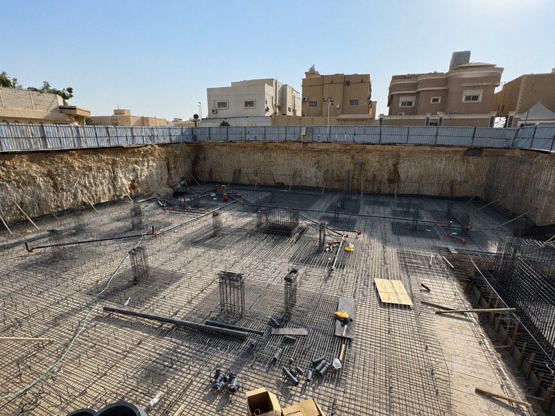 Al Rabwa Villas foundation works