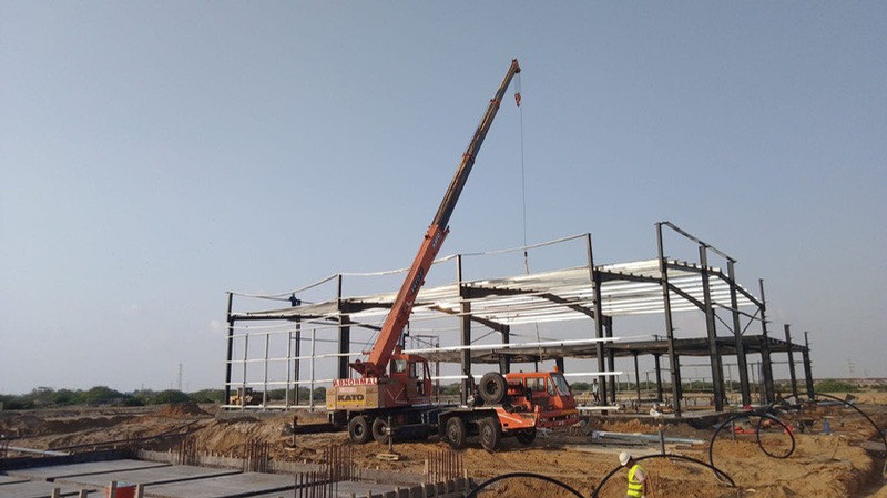Periodic Inspection Station under construction, Al Qunfudhah